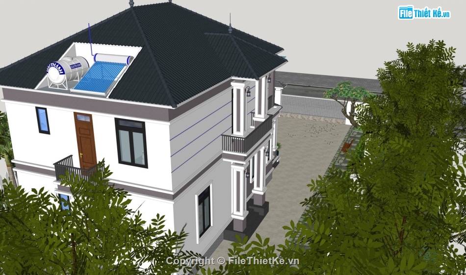 Biệt thự 2 tầng file cad,autocad biệt thự 2 tầng,bản vẽ biệt thự 2 tầng,biệt thự 2 tầng file cad,file cad biệt thự 2 tầng